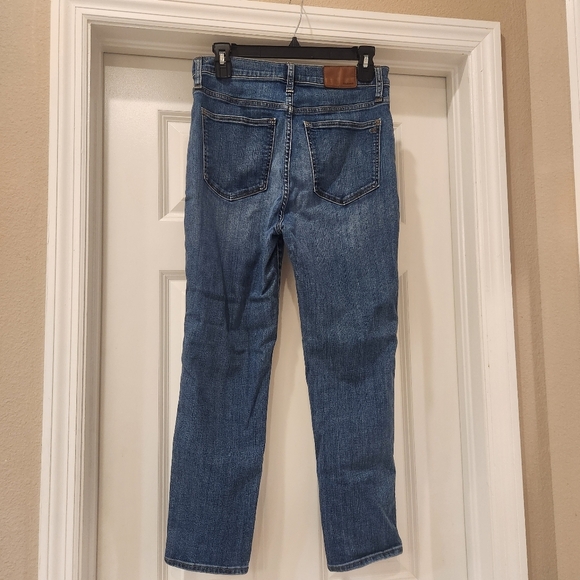 Madewell High Rise Stovepipe Jeans Size 28 - Picture 3 of 6